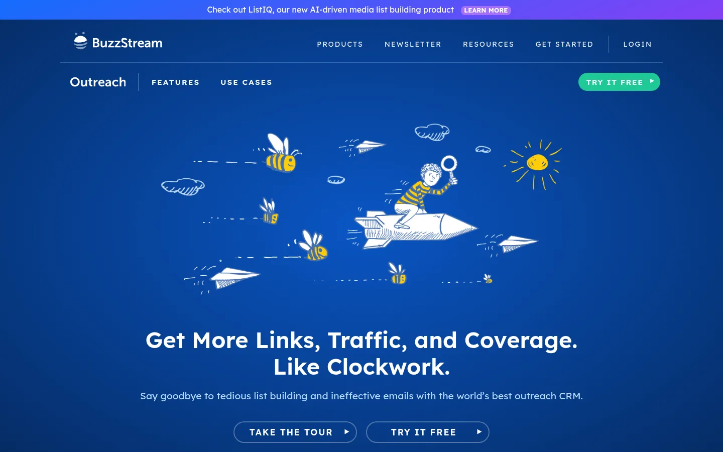 BuzzStream website