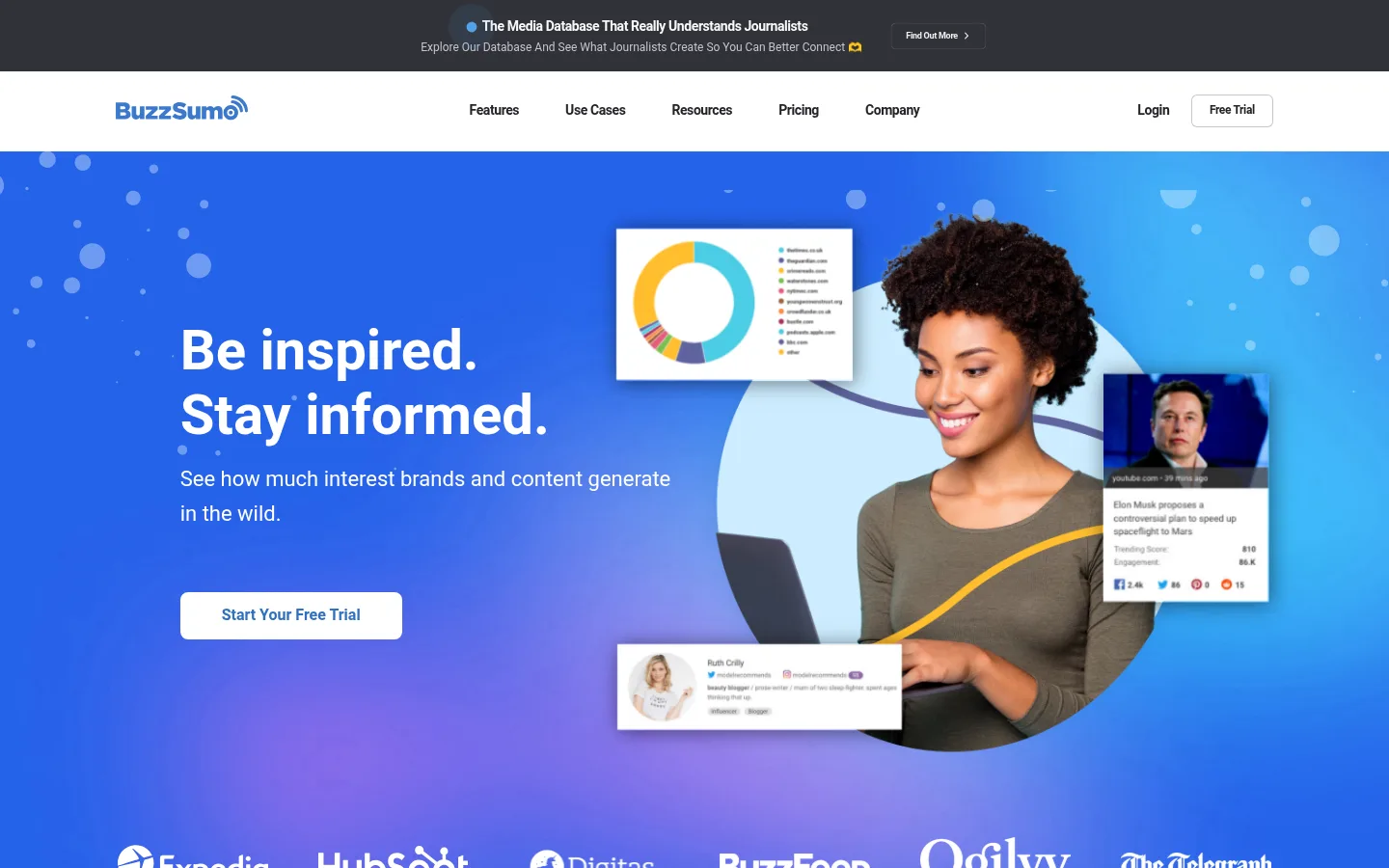 BuzzSumo website