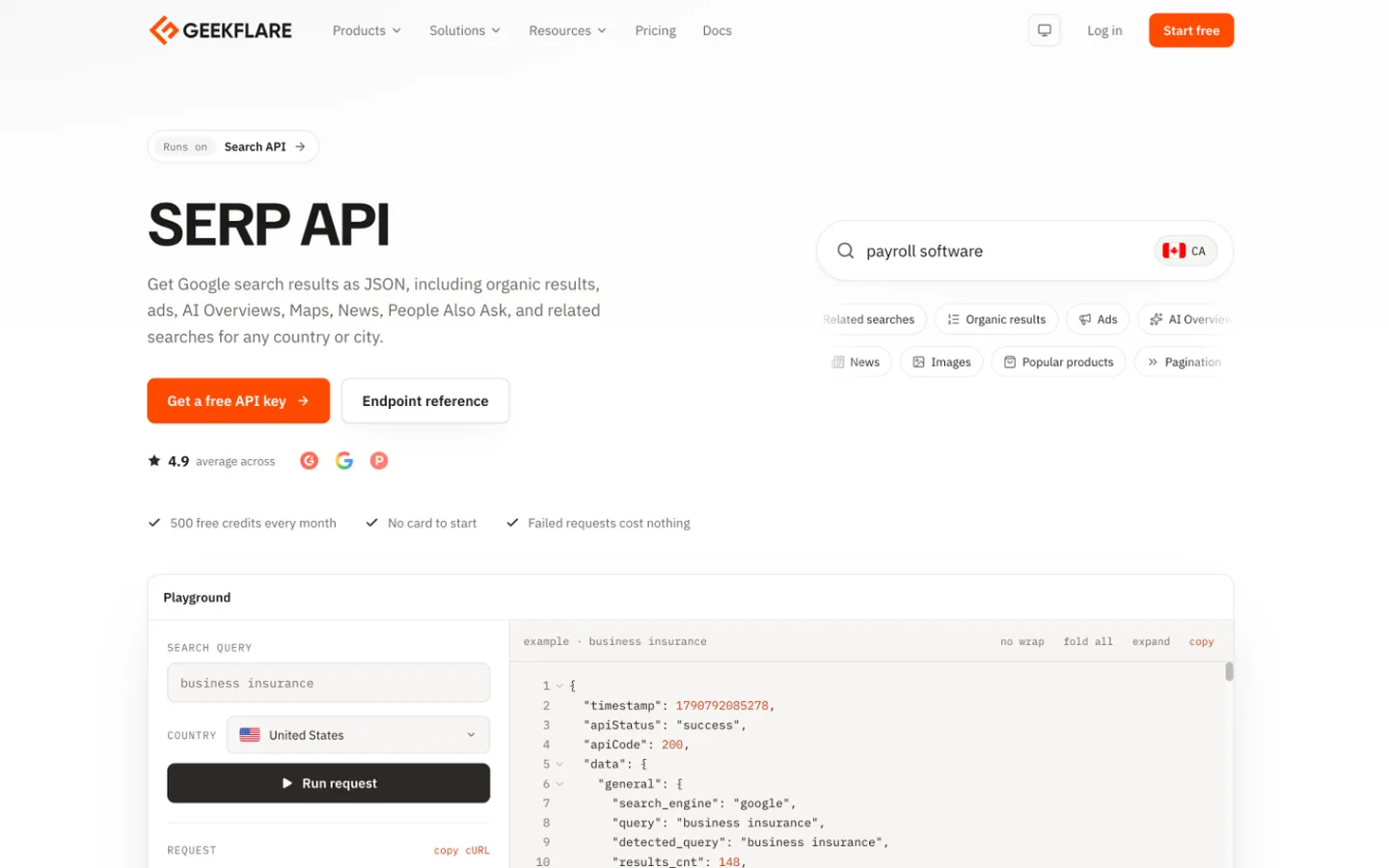 Geekflare website