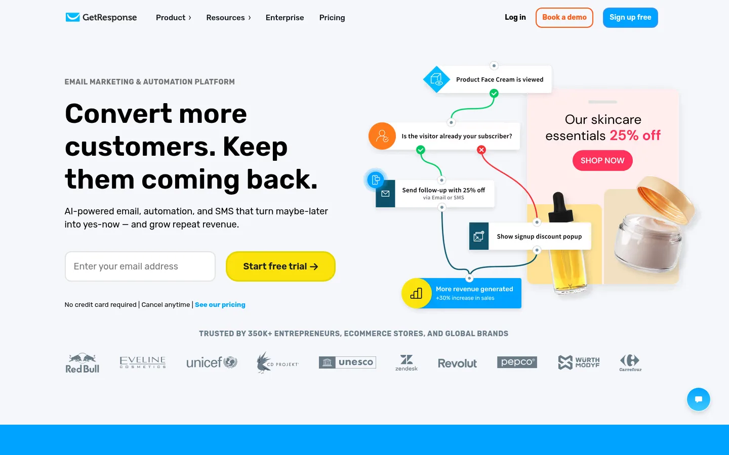 GetResponse website