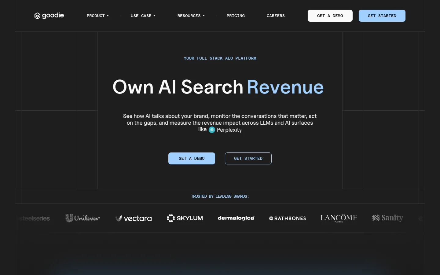 Goodie AI website
