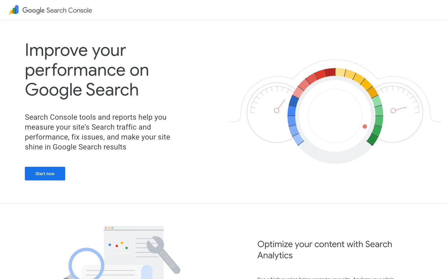 Google Search Console website