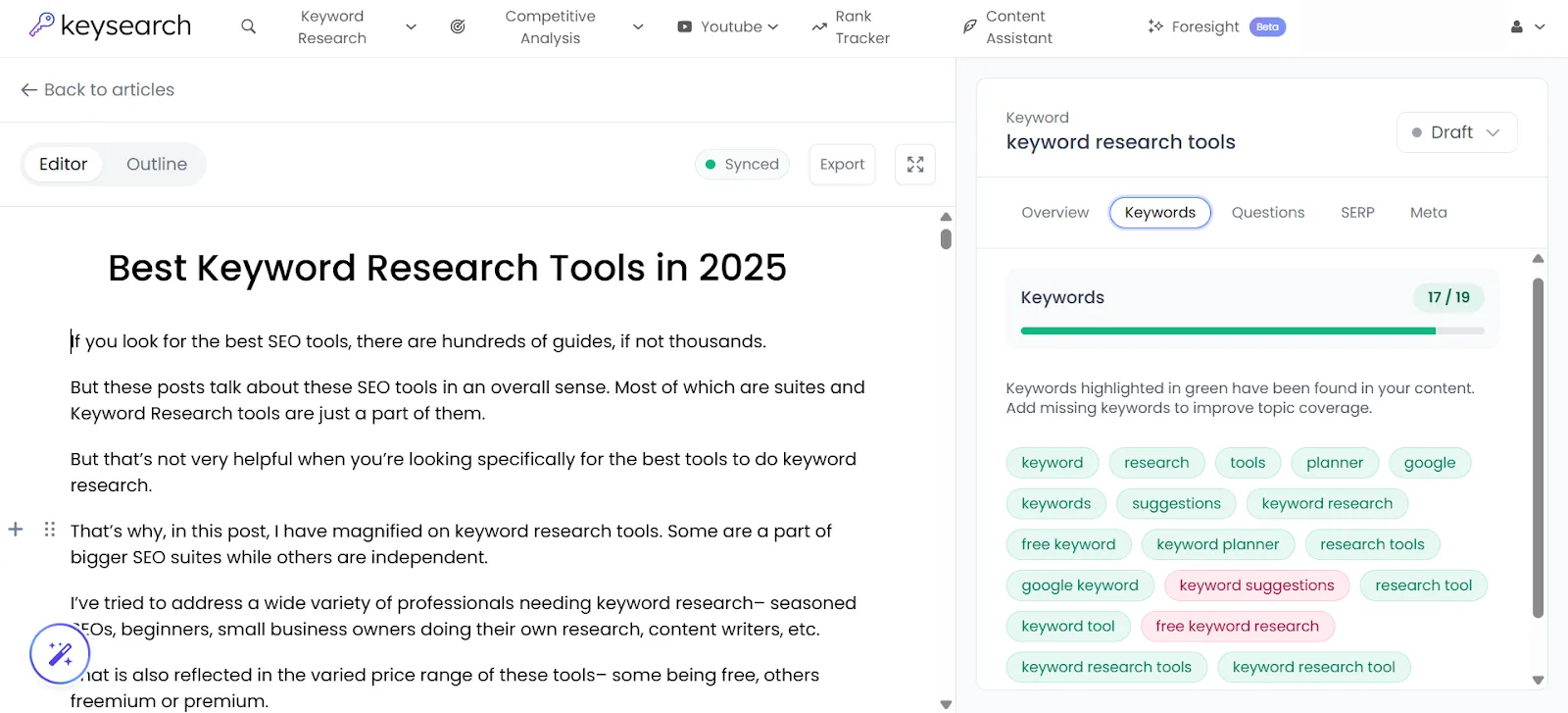 Overview of best keyword research tools and SEO strategies for 2025.