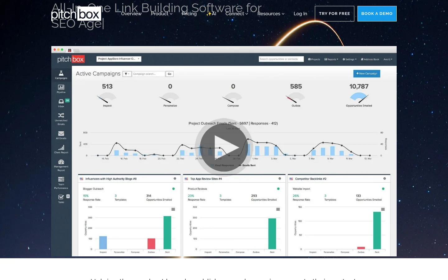 Pitchbox website