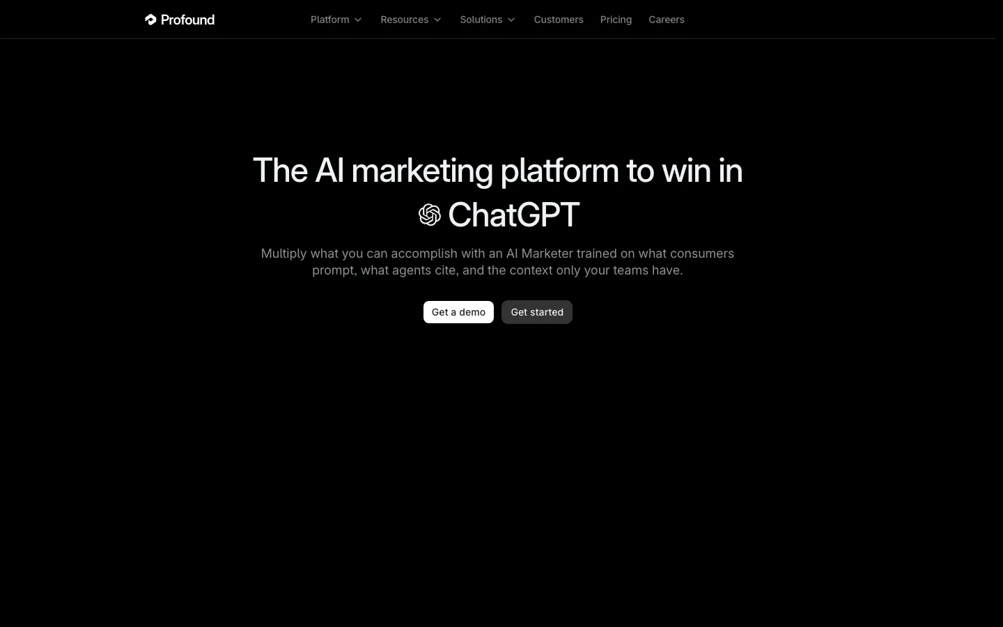 Profound website
